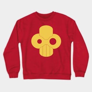 Bio-Mech Skull (transparent background) Crewneck Sweatshirt